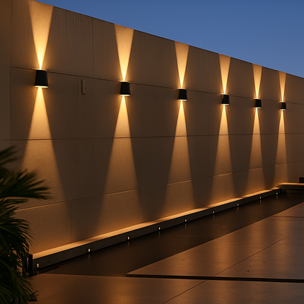 Applique murale LED solaire pour extérieur — LZ7FQ2