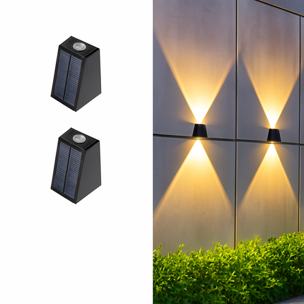 Applique murale LED solaire pour extérieur — LZ7FQ2