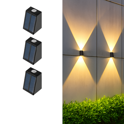 Applique murale LED solaire pour extérieur — LZ7FQ2