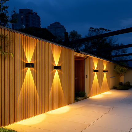 Applique murale LED solaire étanche pour extérieur jardin et balcon — LZ4N7Q2