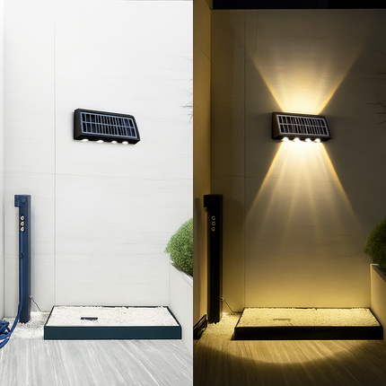 Applique murale LED solaire étanche pour extérieur jardin et balcon — LZ4N7Q2