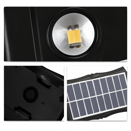 Applique murale LED solaire étanche pour extérieur jardin et balcon — LZ4N7Q2