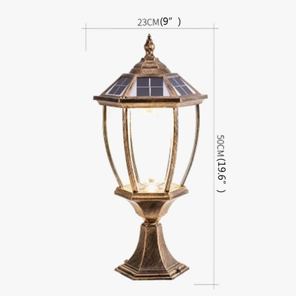 Applique murale LED solaire étanche pour jardin et extérieur — LZ4F9Q2