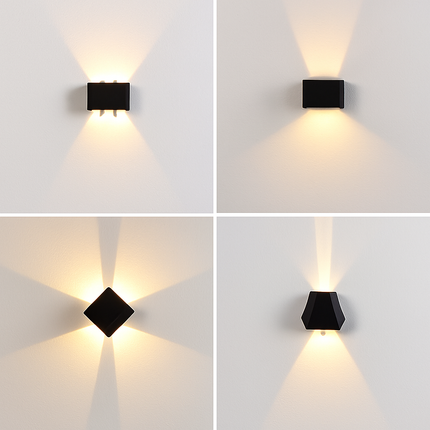 Applique murale LED solaire étanche pour éclairage extérieur de jardin — LZ4X9P2