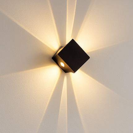 Applique murale LED solaire étanche pour éclairage extérieur de jardin — LZ4X9P2