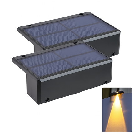 applique murale solaire led étanche pour extérieur jardin balcon patio
