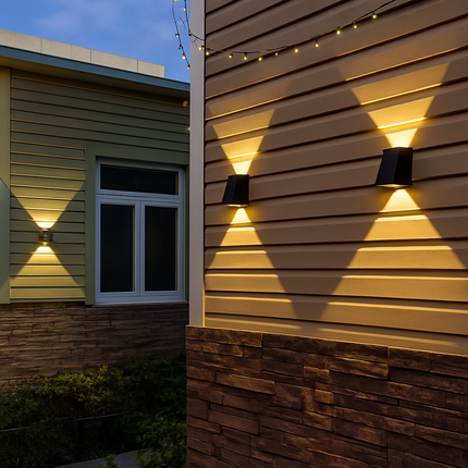 Applique murale solaire décorative pour éclairage extérieur de jardin — LZ4X9T2