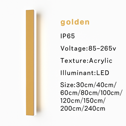Applique murale LED étanche IP65 pour jardin et intérieur — LZ4N7Q2