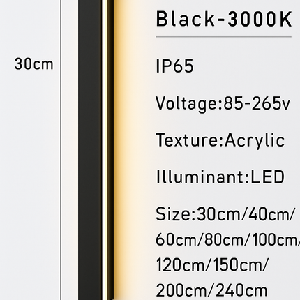 Applique murale LED étanche IP65 pour jardin et intérieur — LZ4N7Q2
