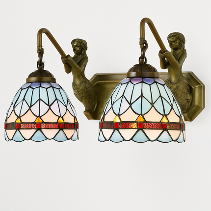 Applique murale décorative en verre style Tiffany pour intérieur — LZ4X9M