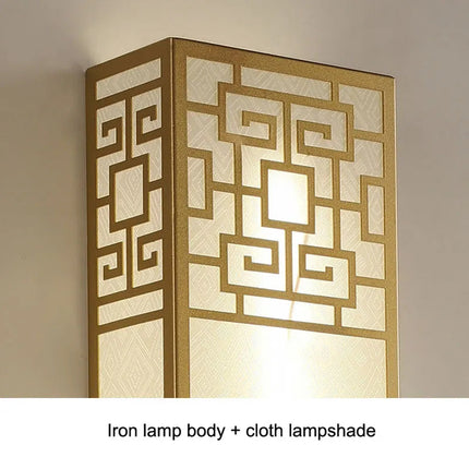 Applique murale zen en bande style chinois pour hôtel et ingénierie — LZ4X9Q2