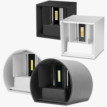 Applique murale LED RGB étanche avec capteur de mouvement compatible Tuya — LZ4P9XQ