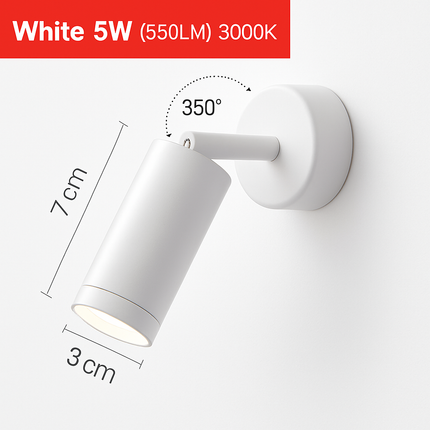 Applique murale spot LED orientable Parsimony — LZ4XJ9