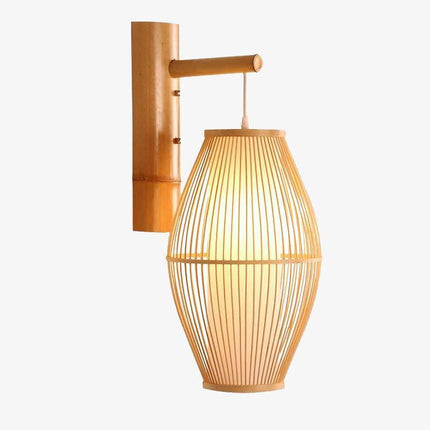 Applique murale suspendue en bambou style japonais Tea — LZ4X7P
