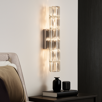 Applique murale Villa Luxe avec cristal décoratif — LZ4X9T