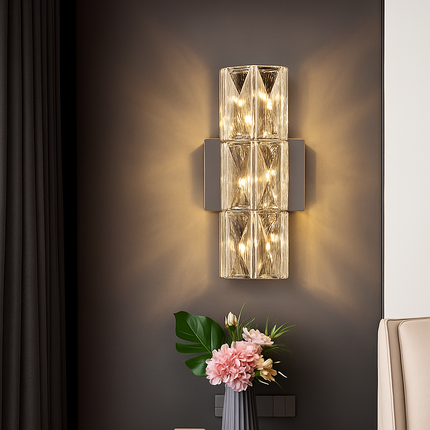 Applique murale Villa Luxe avec cristal décoratif — LZ4X9T