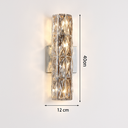 Applique murale Villa Luxe avec cristal décoratif — LZ4X9T