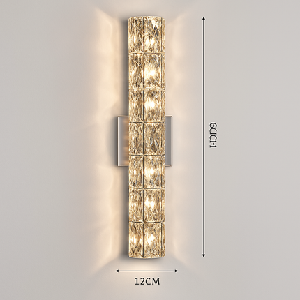 Applique murale Villa Luxe avec cristal décoratif — LZ4X9T