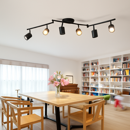 Barre de spots design moderne en tube Art — LZ4X9P