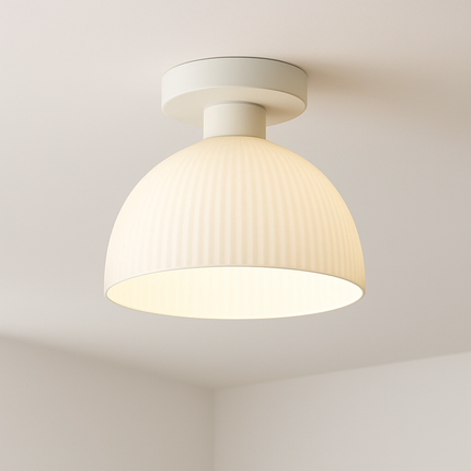 Plafonnier LED en céramique et verre pour couloir et balcon E27 — LZ4X9T