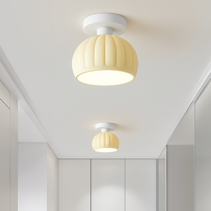 Plafonnier LED en céramique et verre pour couloir et balcon E27 — LZ4X9T