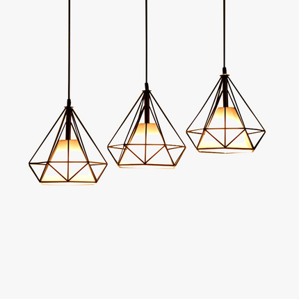 Suspension cage à oiseaux au design rétro minimaliste moderne — LZ4XJ9