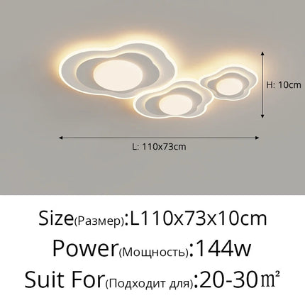 Plafonnier Chambre principale LED luxe blanc bois crème Style pour chambre salon salle d'étude vestiaire maison chaleureuse déco
