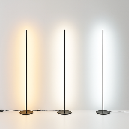 Lampadaire LED colonne moderne à intensité variable 18W pour salon — LZ4X9T