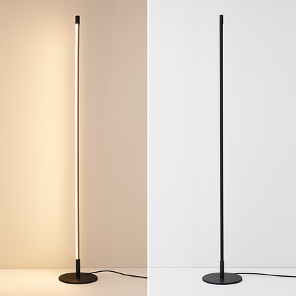 Lampadaire LED colonne moderne à intensité variable 18W pour salon — LZ4X9T