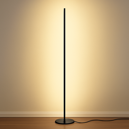 Lampadaire LED colonne moderne à intensité variable 18W pour salon — LZ4X9T