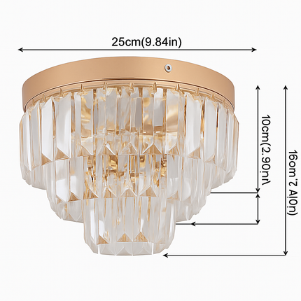 Cristal K9 LED plafonnier moderne suspension lumière maison déco suspendus luminaires cuisine salle à manger salon lustre lampes
