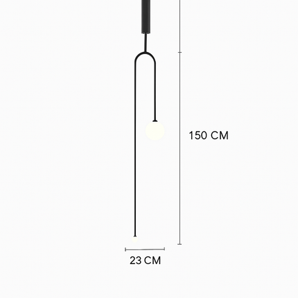 Suspension géométrique Danemark pour salon et salle à manger — LZ4X7Q9B