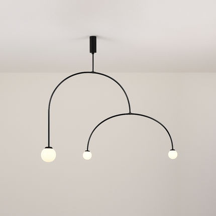 Suspension géométrique Danemark pour salon et salle à manger — LZ4X7Q9B