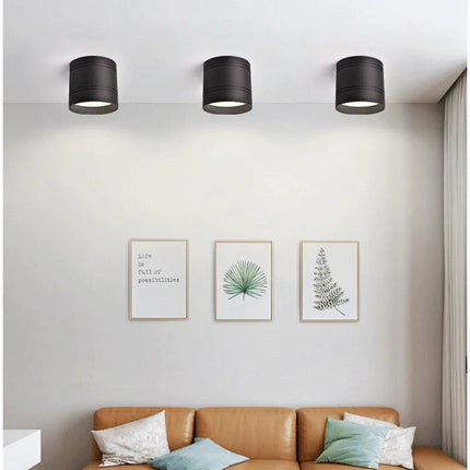 Plafonnier spot LED COB dimmable en forme de cylindre — LZ4G7X9