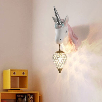 Applique murale enfant forme licorne design moderne Eysa — LZ4X9Q7