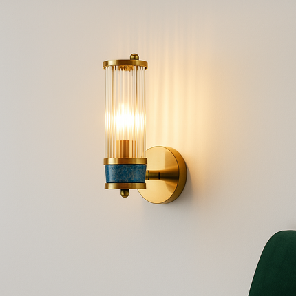 Applique murale LED moderne coquille en cristal pour salon et escalier — LZ4XJ9