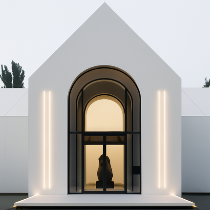 Applique murale LED étanche IP65 pour extérieur, éclairage blanc moderne — LZ4D7X9