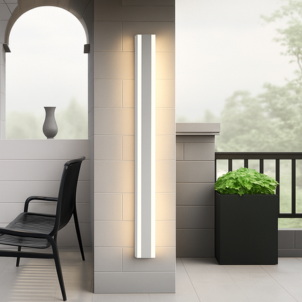 Applique murale LED étanche IP65 pour extérieur, éclairage blanc moderne — LZ4D7X9