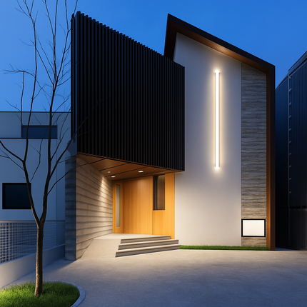 Applique murale LED étanche IP65 pour extérieur, éclairage blanc moderne — LZ4D7X9