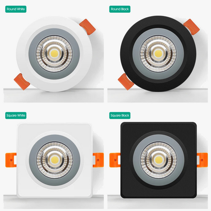 Spot LED encastré IP65 étanche anti-buée pour salle de bain et cuisine — LZ4X9T2