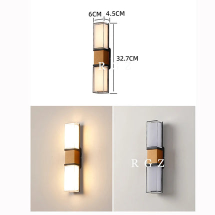 Applique murale LED 12W étanche IP65 pour extérieur en aluminium — LZ4X9P2