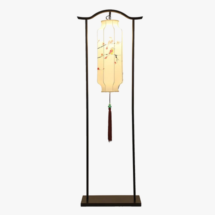 Lampadaire créatif au style palais chinois ancien — LZ4X9T2
