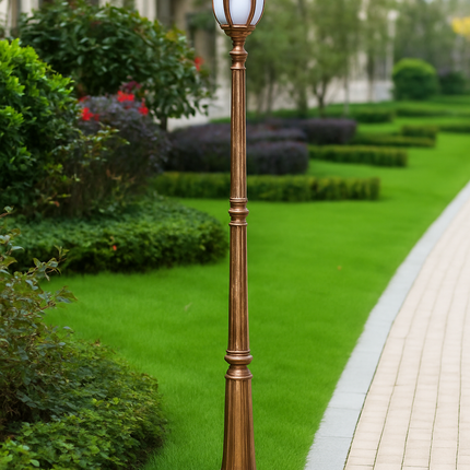 Lampadaire antique européen de lumière de jardin imperméable extérieure