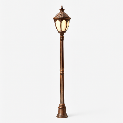 Lampadaire antique européen de lumière de jardin imperméable extérieure