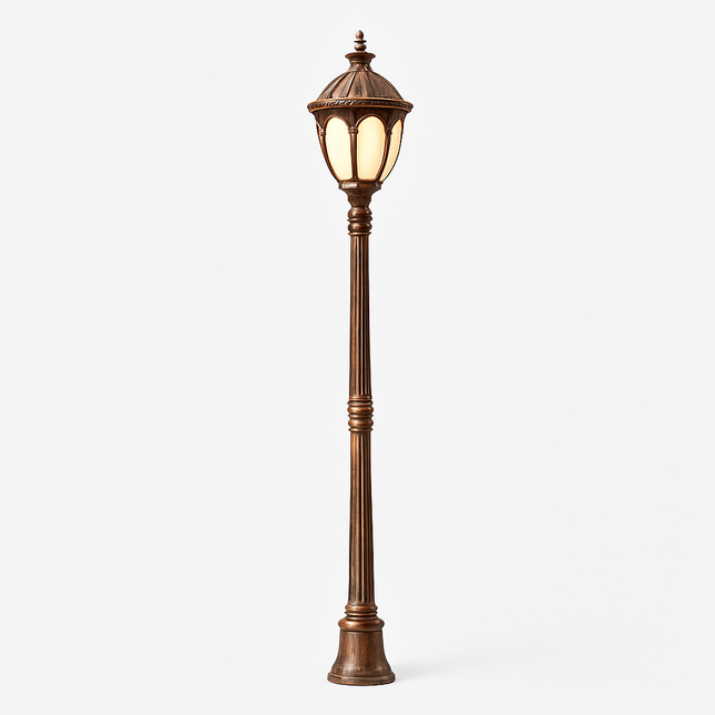 Lampadaire antique européen de lumière de jardin imperméable extérieure
