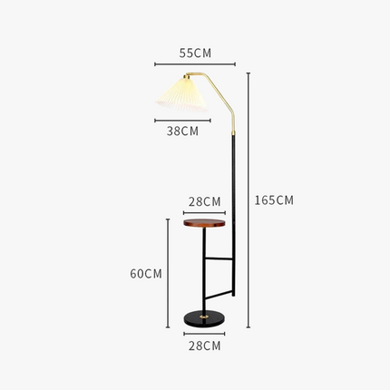 Lampadaire contemporain en fer pour table à thé style nordique — LZ4X9P