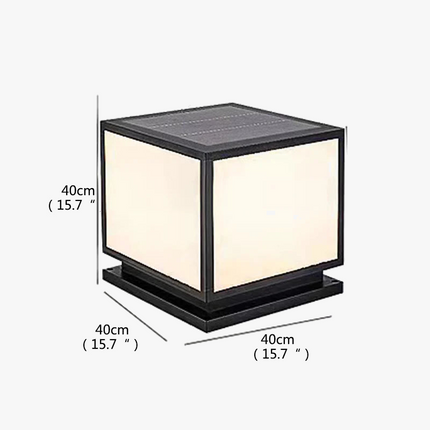 Lampadaire d'extérieur étanche style vintage pour jardin et terrasse — LZ4V9Q2