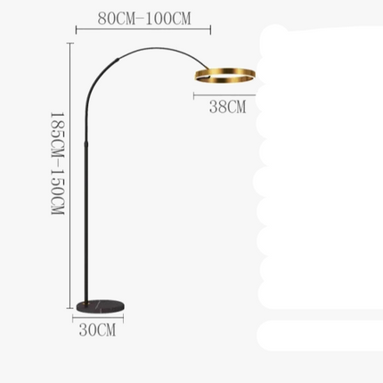 Lampadaire arc au design minimaliste et luxe — LZ4X9Q2M