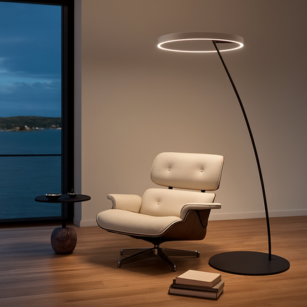 Lampadaire au design créatif pour intérieur moderne et élégant — LZ4N7Q2