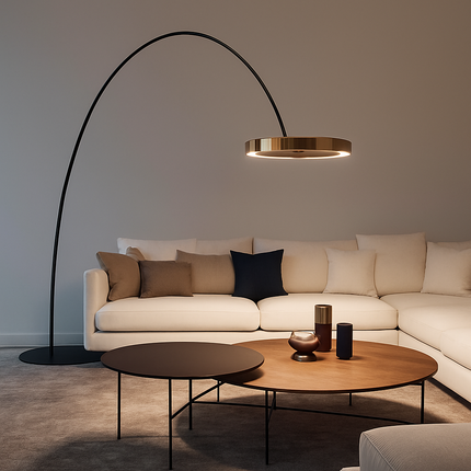 Lampadaire au design créatif pour intérieur moderne et élégant — LZ4N7Q2